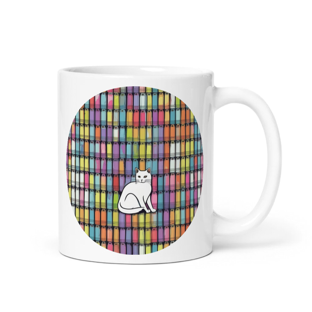 PugMug Custom White Companion Cat Mug