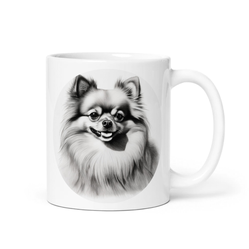 PugMug Custom Tan Pomeranian Mug