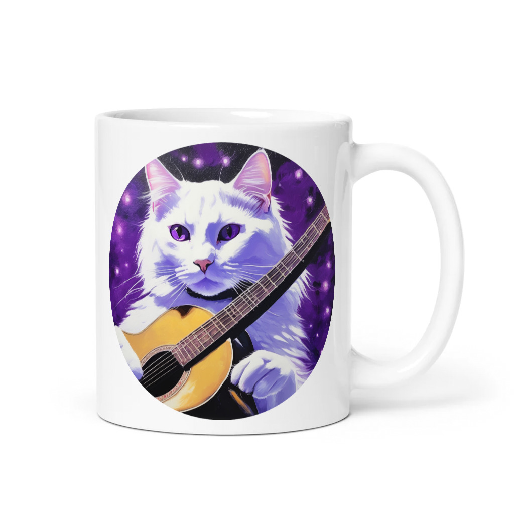 PugMug Custom White Companion Cat Mug