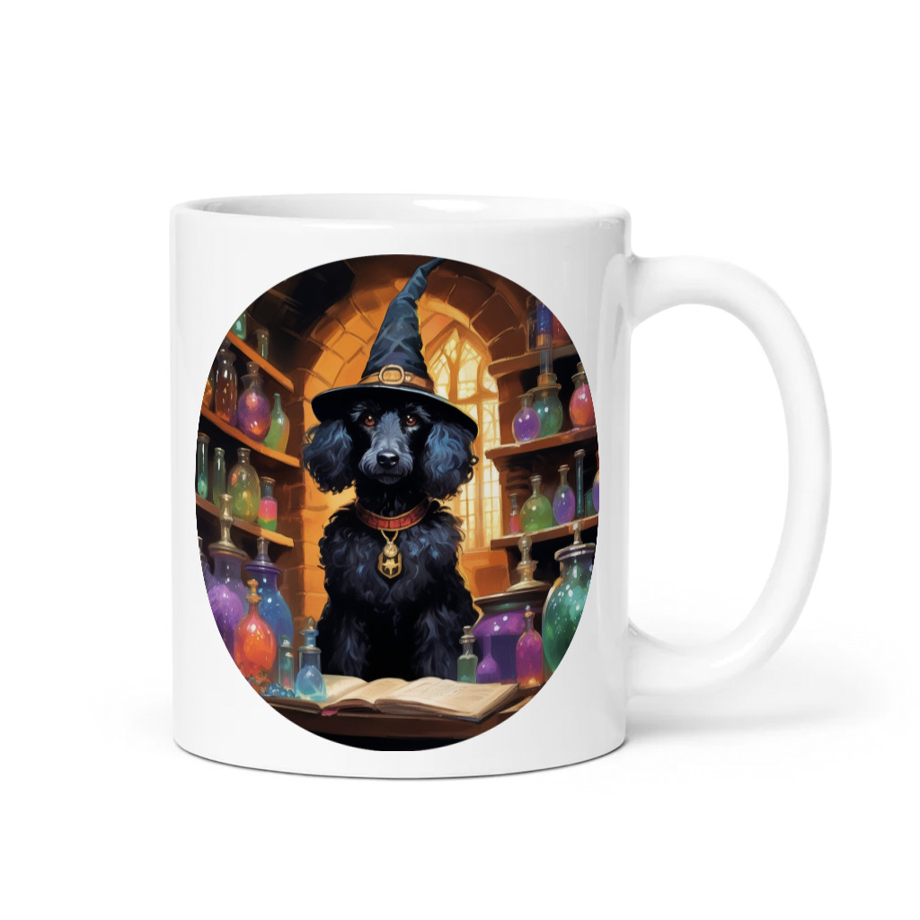 PugMug Custom Black Poodle Mug