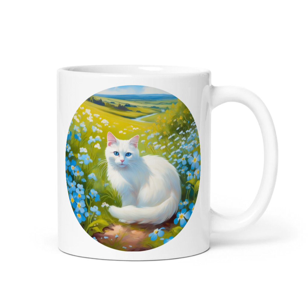 PugMug Custom White Companion Cat Mug