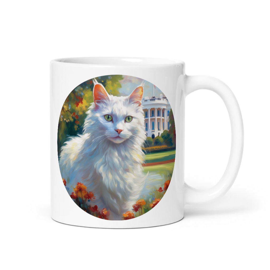 PugMug Custom White Companion Cat Mug