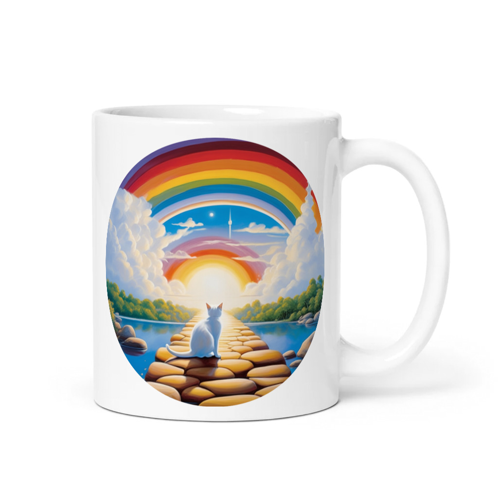 PugMug Custom White Companion Cat Mug