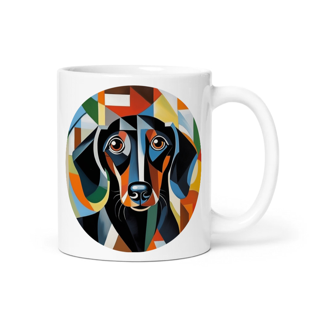 PugMug Custom Black Dachshund Mug