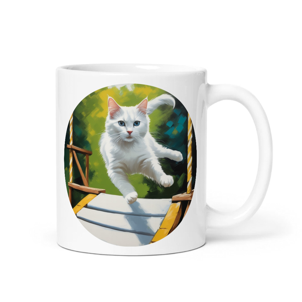 PugMug Custom White Companion Cat Mug