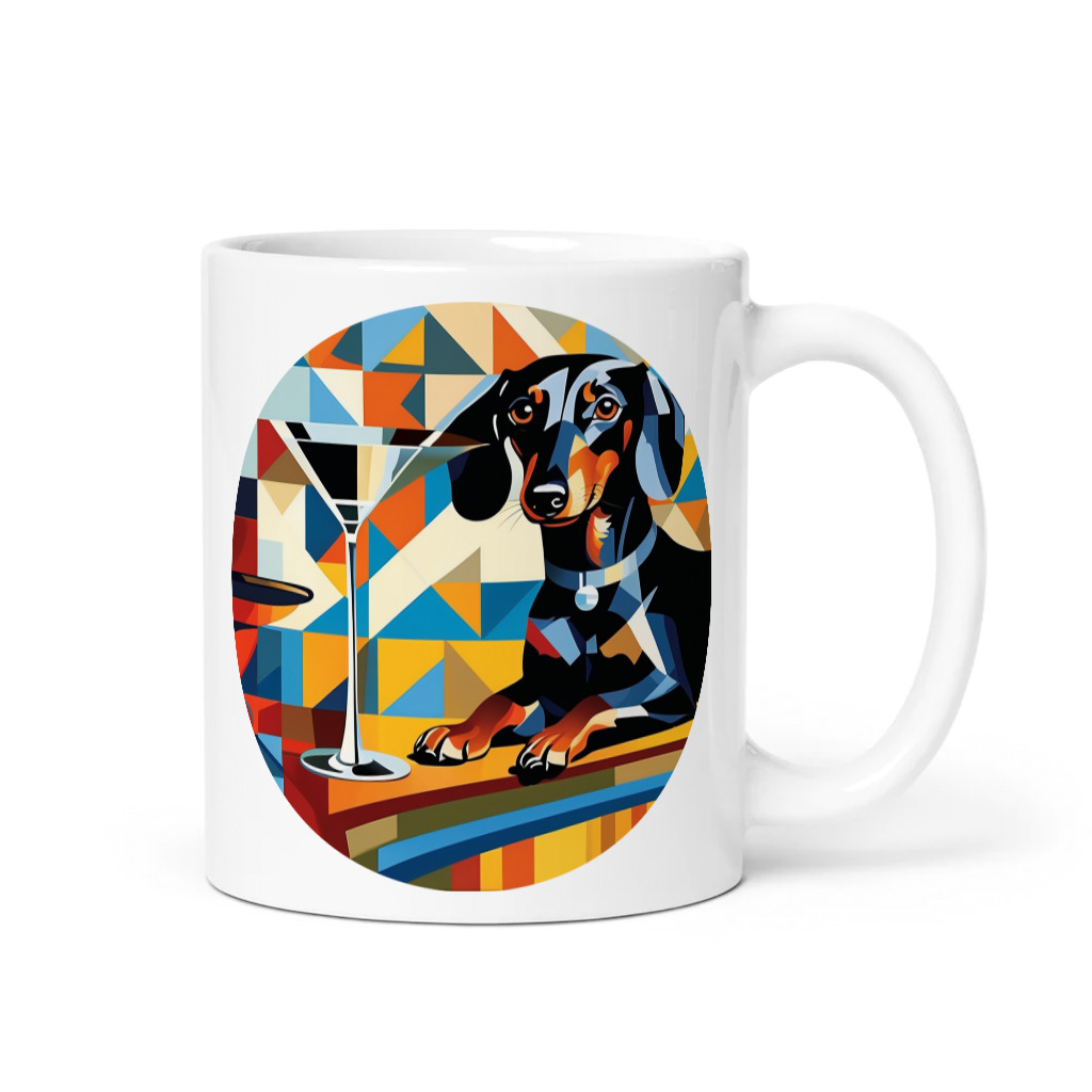 PugMug Custom Black Dachshund Mug