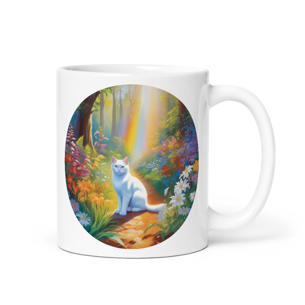 PugMug Custom White Companion Cat Mug