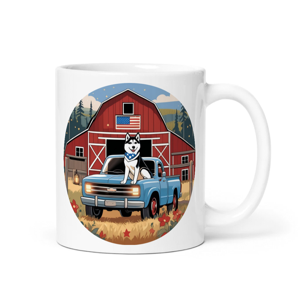 PugMug Custom Siberian Husky Mug