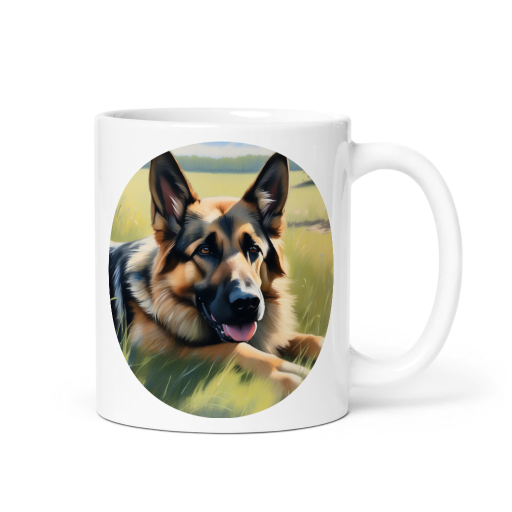 PugMug Custom German Shepherd Dog Mug