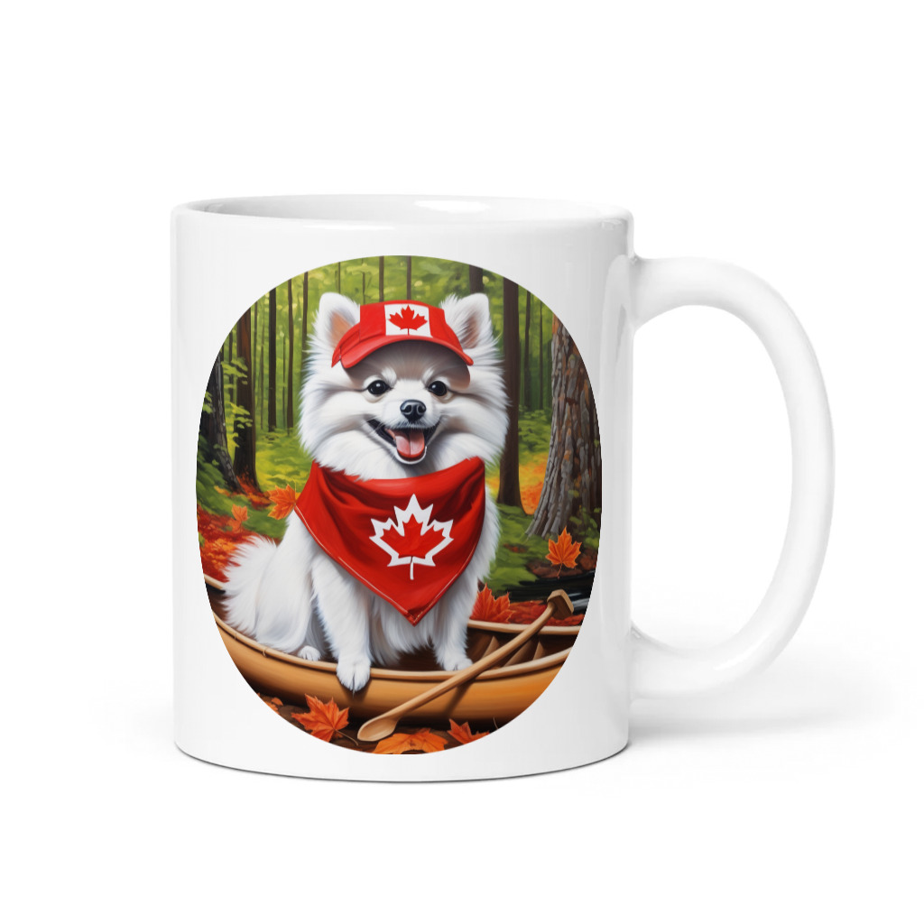 PugMug Custom White Pomeranian Mug