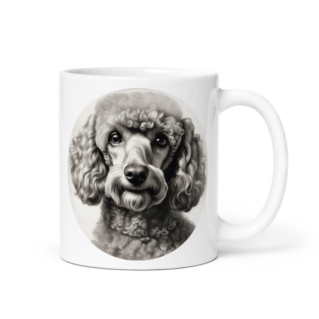 PugMug Custom Tan Poodle Mug