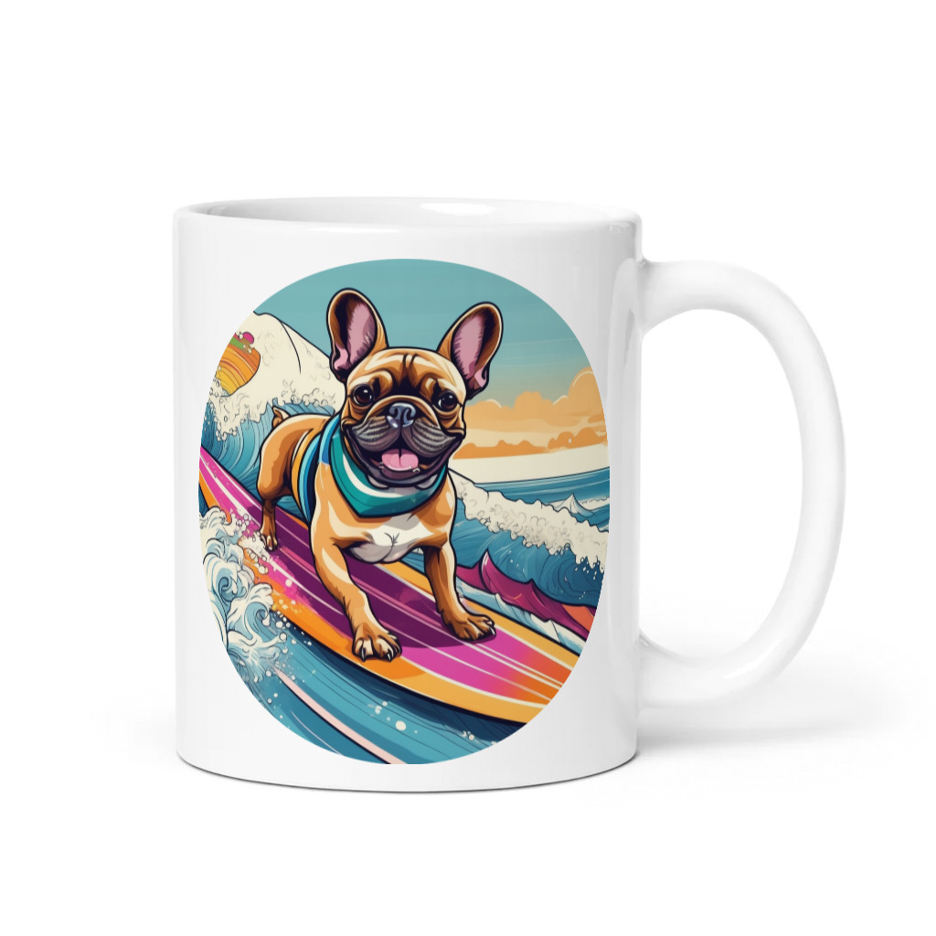 PugMug Custom Tan French Bulldog Mug