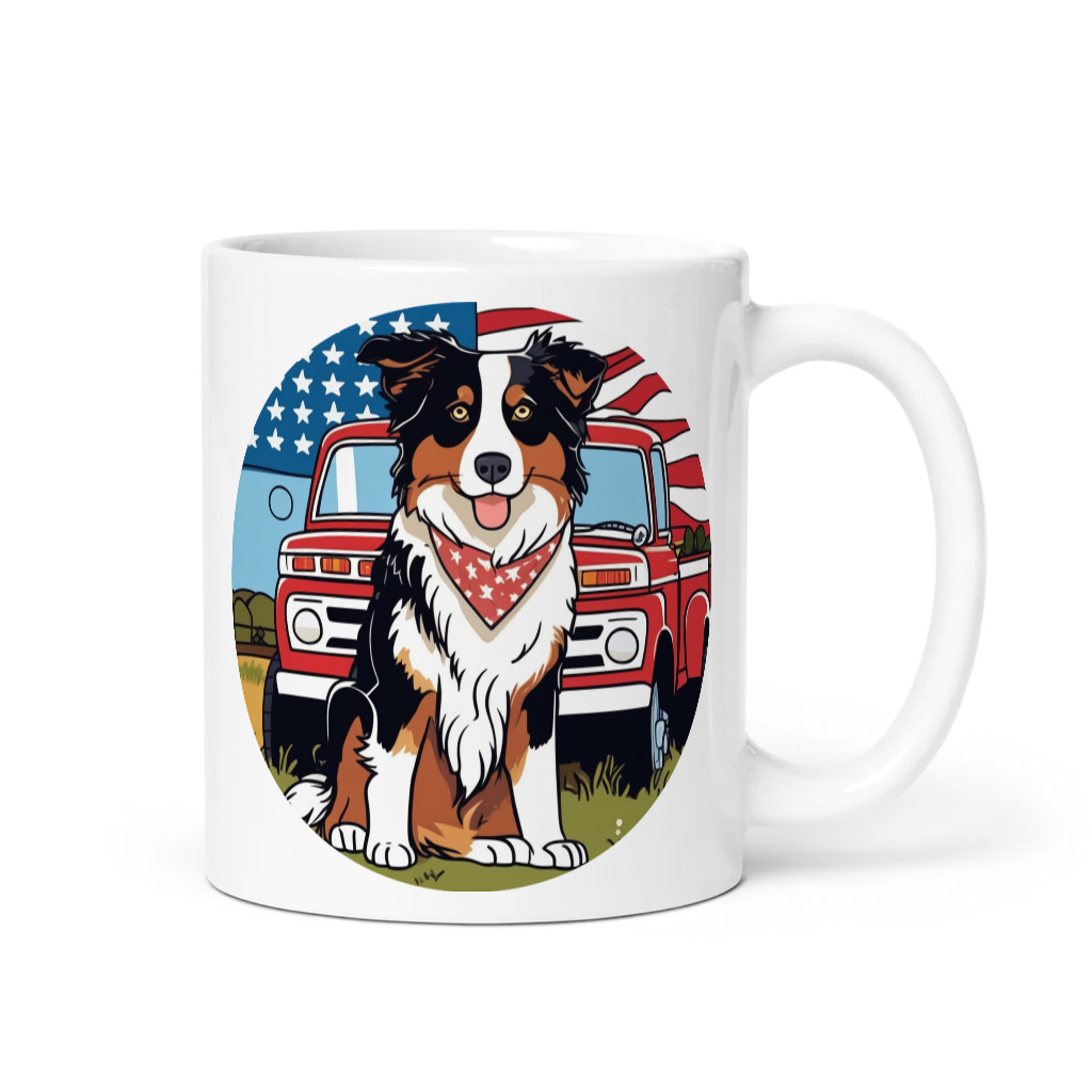 PugMug Custom Australian Shepherd Dog Mug