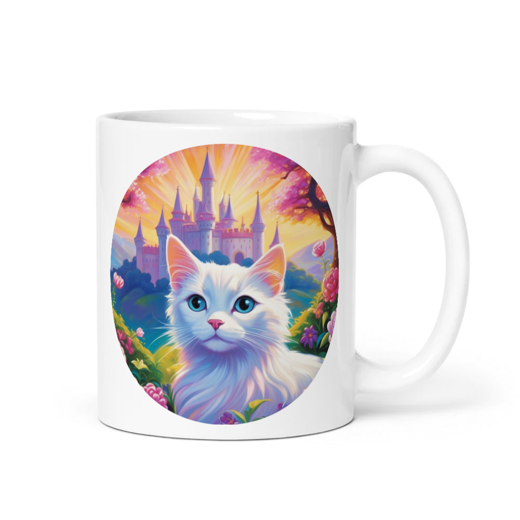 PugMug Custom White Companion Cat Mug