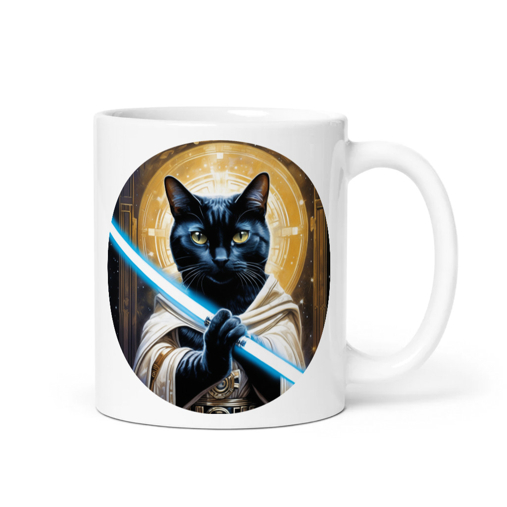 PugMug Custom Black American Shorthair Cat Mug
