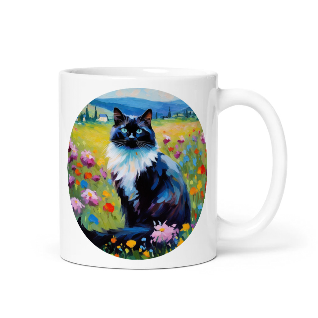 PugMug Custom Black Ragdoll Cat Mug