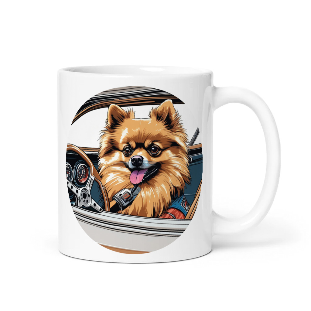 PugMug Custom Tan Pomeranian Mug