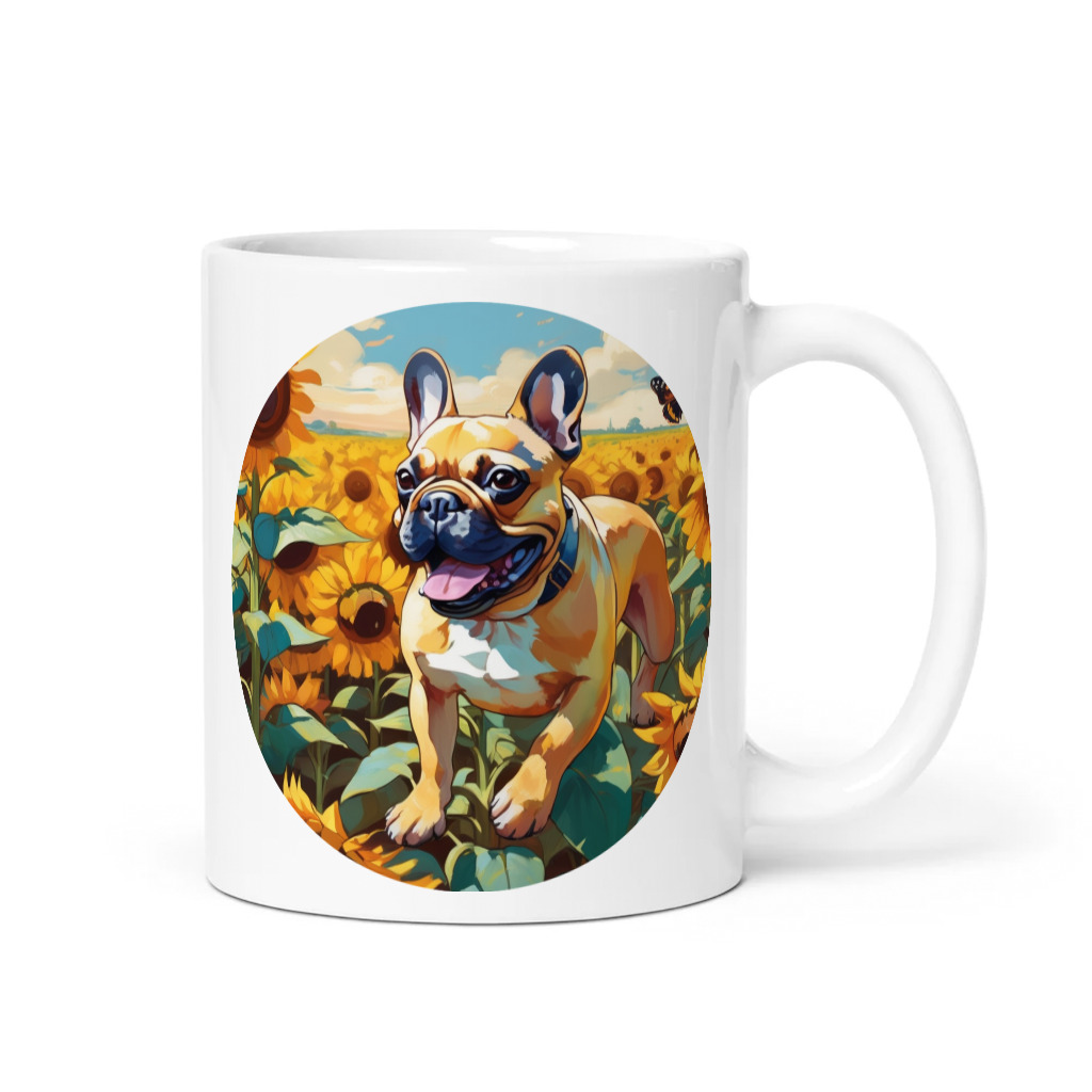 PugMug Custom Tan French Bulldog Mug