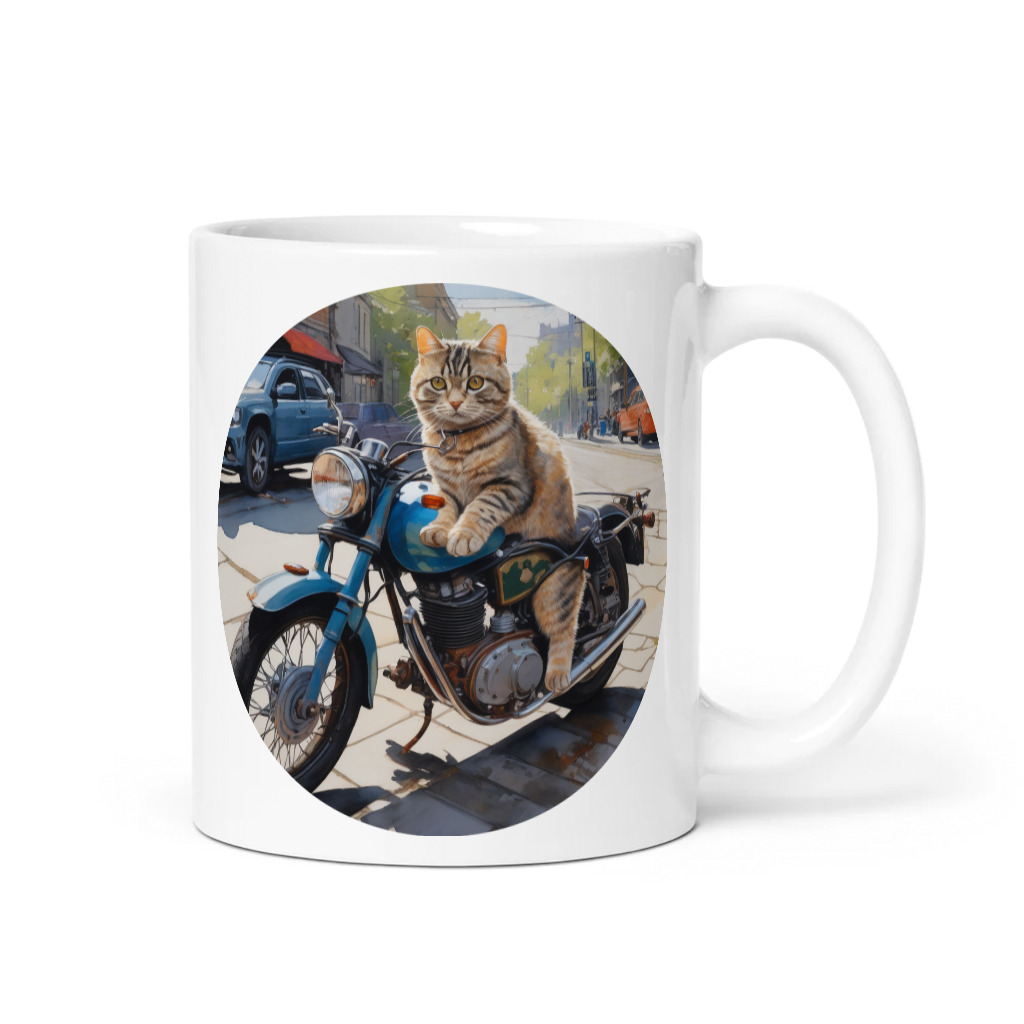 PugMug Custom Tabby Scottish Fold Cat Mug