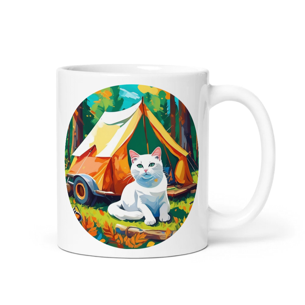 PugMug Custom White Companion Cat Mug