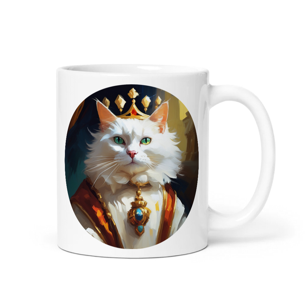 PugMug Custom White Companion Cat Mug