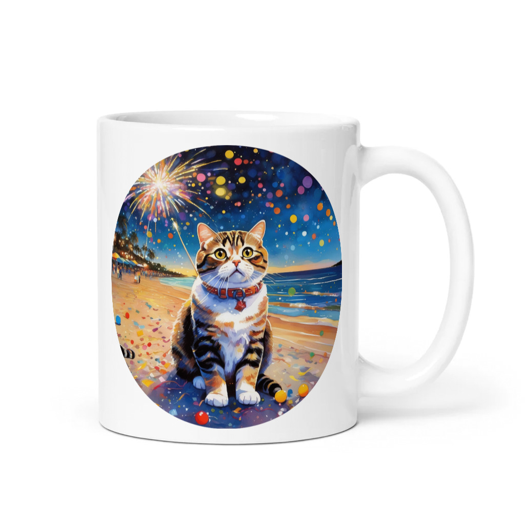 PugMug Custom Tabby Scottish Fold Cat Mug