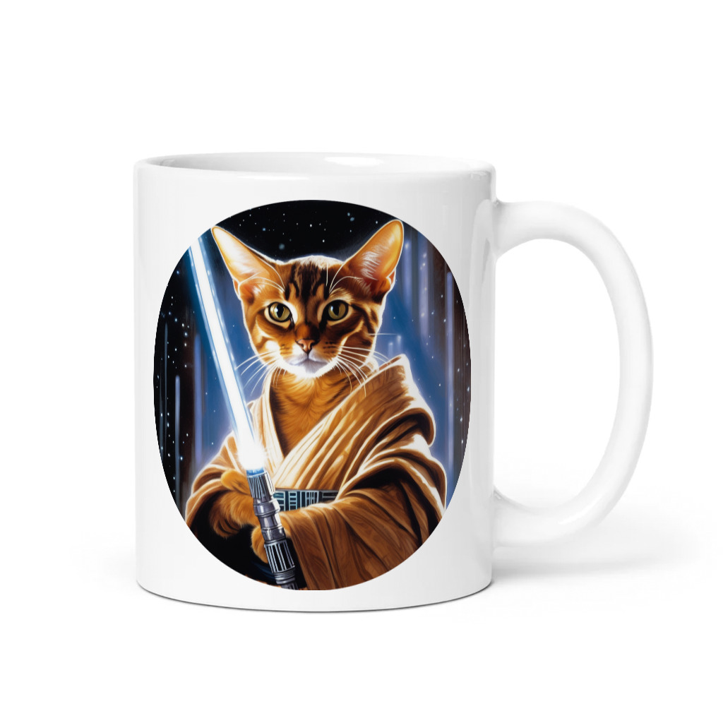 PugMug Custom Tabby Abyssinian Cat Mug