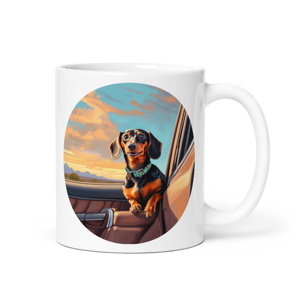 PugMug Custom Tan Dachshund Mug
