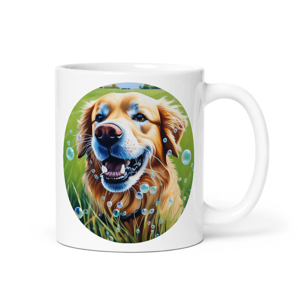 PugMug Custom Golden Retriever Mug