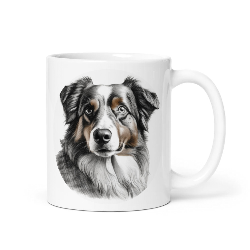PugMug Custom Australian Shepherd Dog Mug