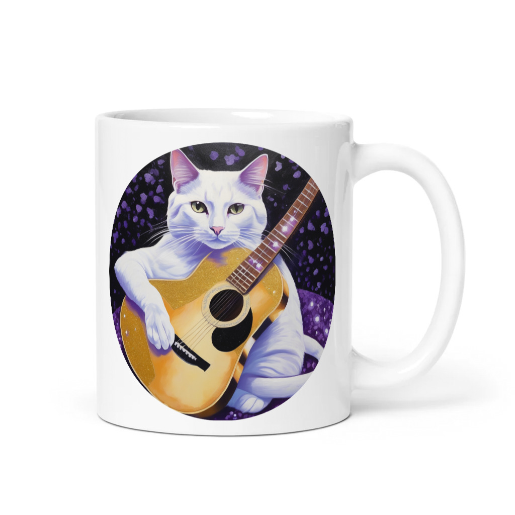 PugMug Custom White Companion Cat Mug