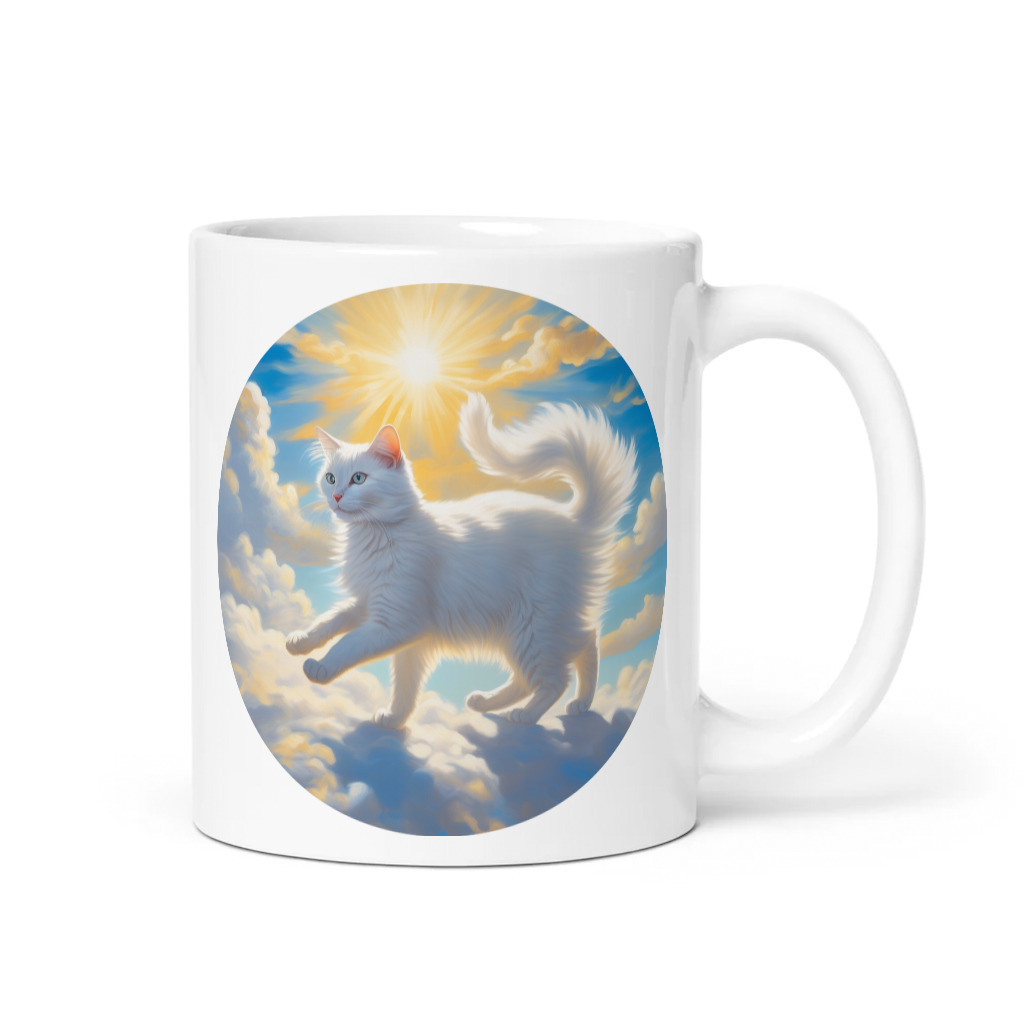 PugMug Custom White Companion Cat Mug
