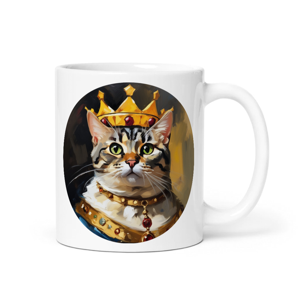 PugMug Custom Tabby American Shorthair Cat Mug