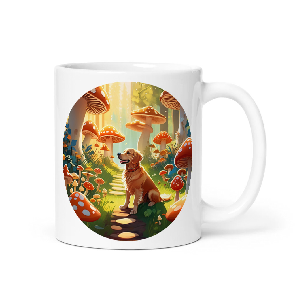 PugMug Custom Golden Retriever Mug