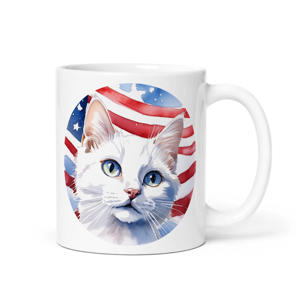 PugMug Custom White Companion Cat Mug