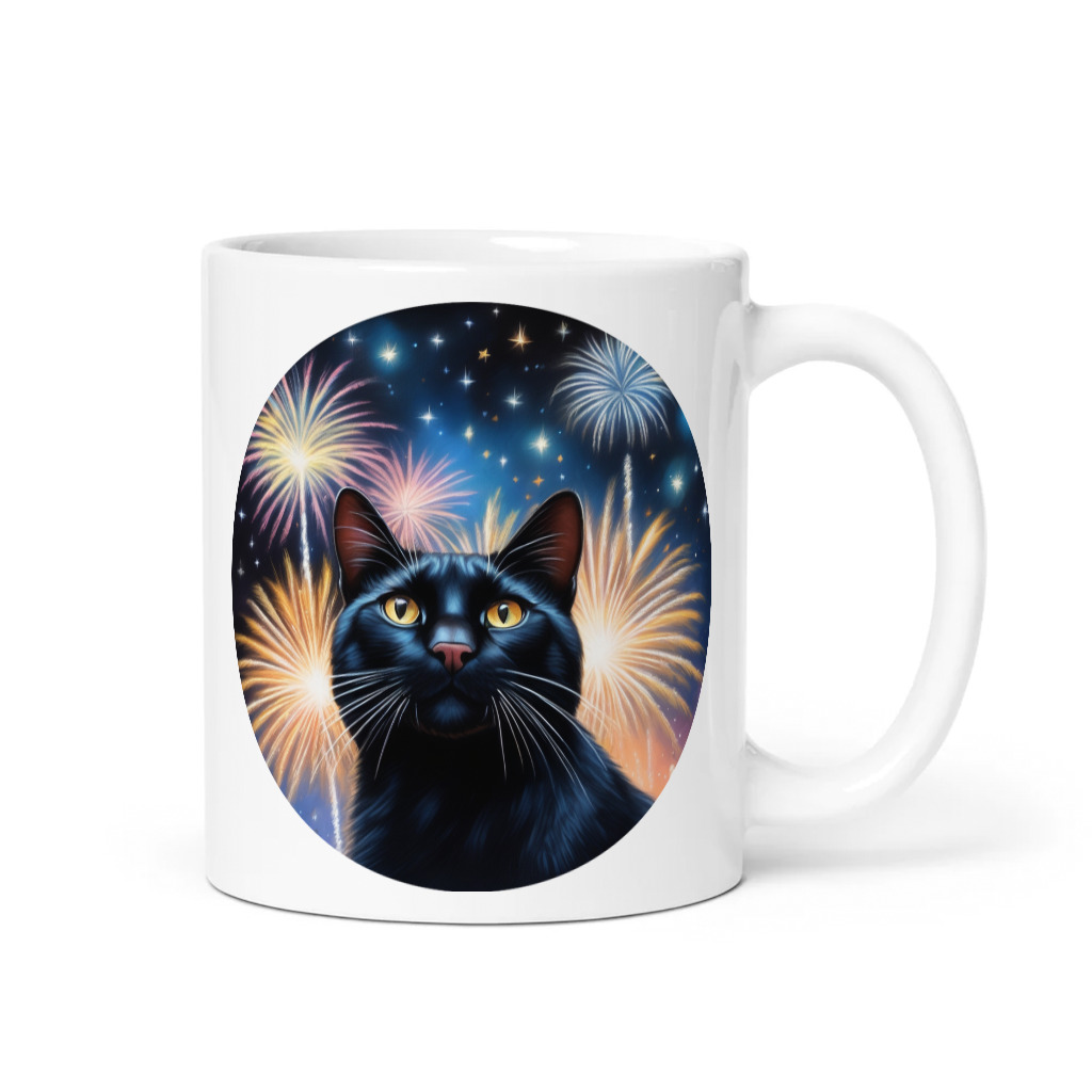 PugMug Custom Black Exotic Cat Mug
