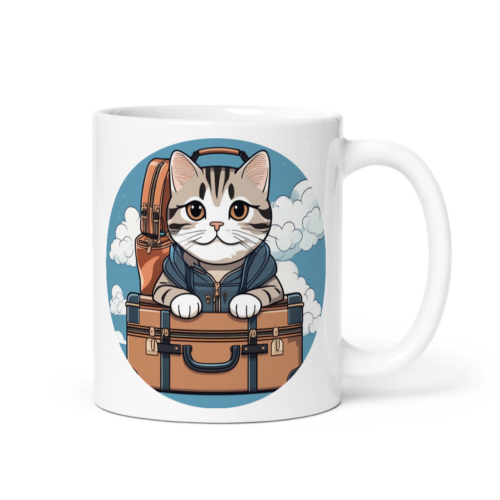 PugMug Custom Tabby Scottish Fold Cat Mug