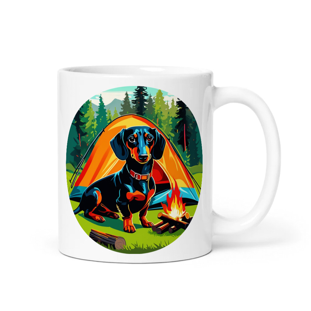 PugMug Custom Black Dachshund Mug