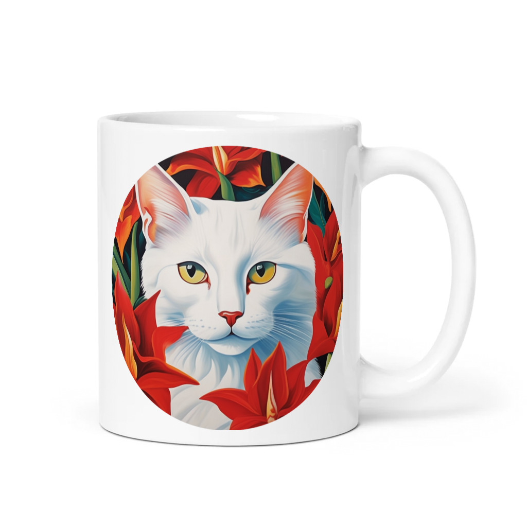 PugMug Custom White Companion Cat Mug