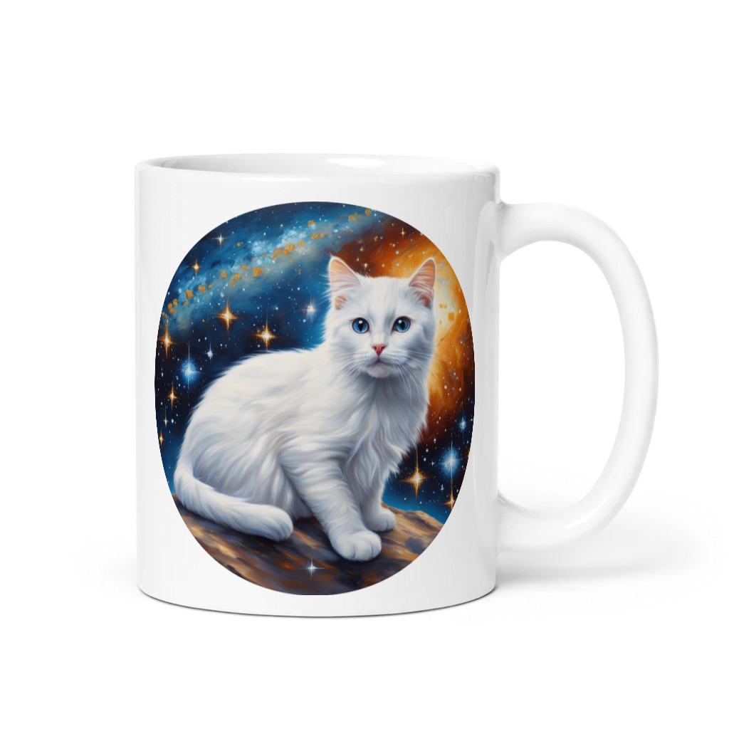 PugMug Custom White Companion Cat Mug