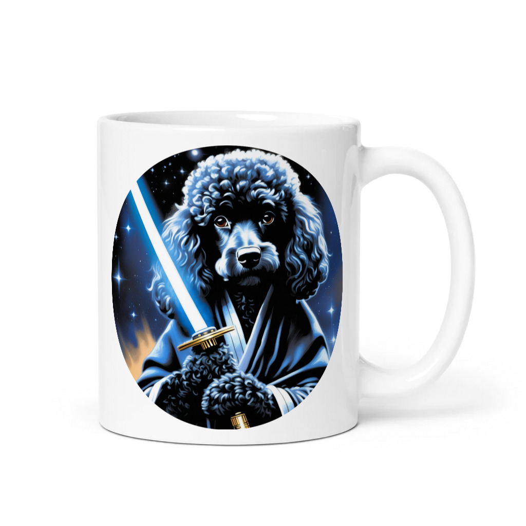 PugMug Custom Black Poodle Mug