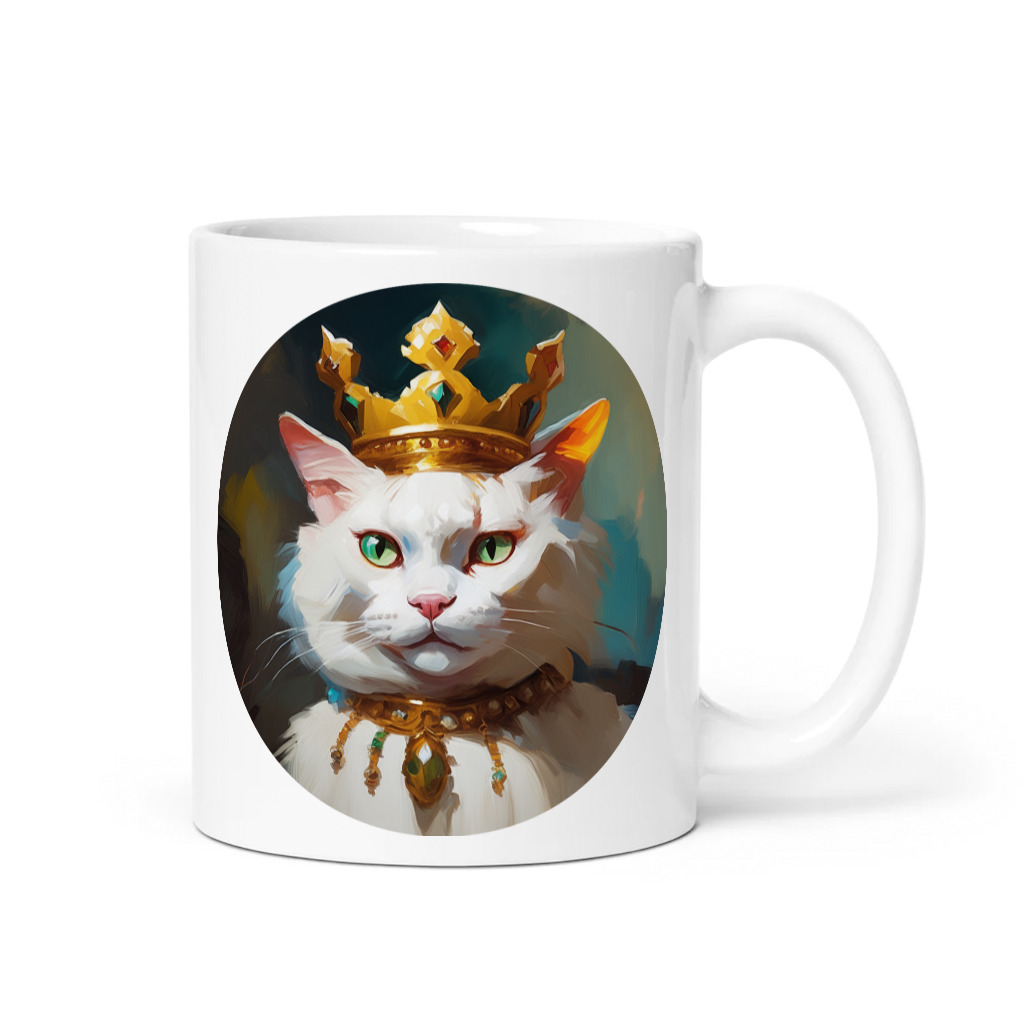 PugMug Custom White Exotic Cat Mug