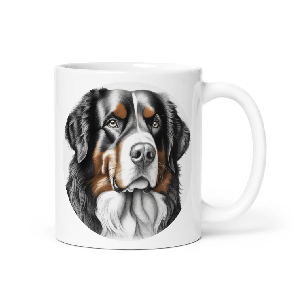 PugMug Custom Bernese Mountain Dog Mug