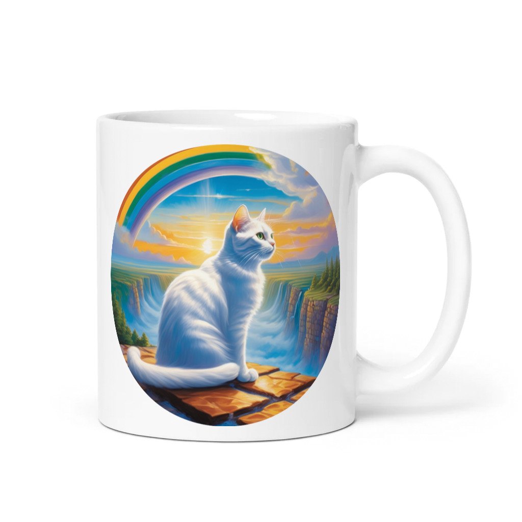 PugMug Custom White Companion Cat Mug