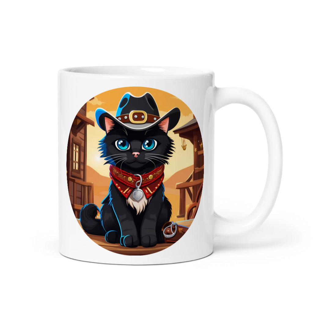 PugMug Custom Black Ragdoll Cat Mug