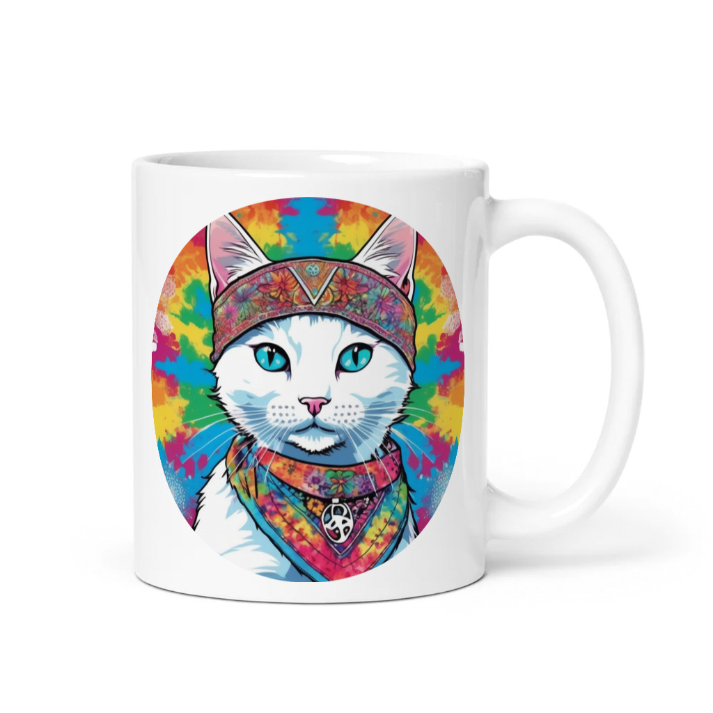 PugMug Custom White Companion Cat Mug