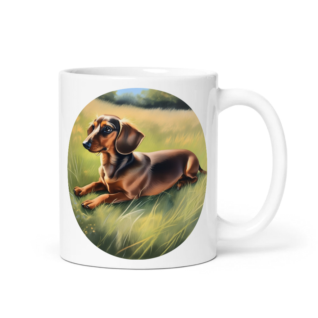 PugMug Custom Tan Dachshund Mug