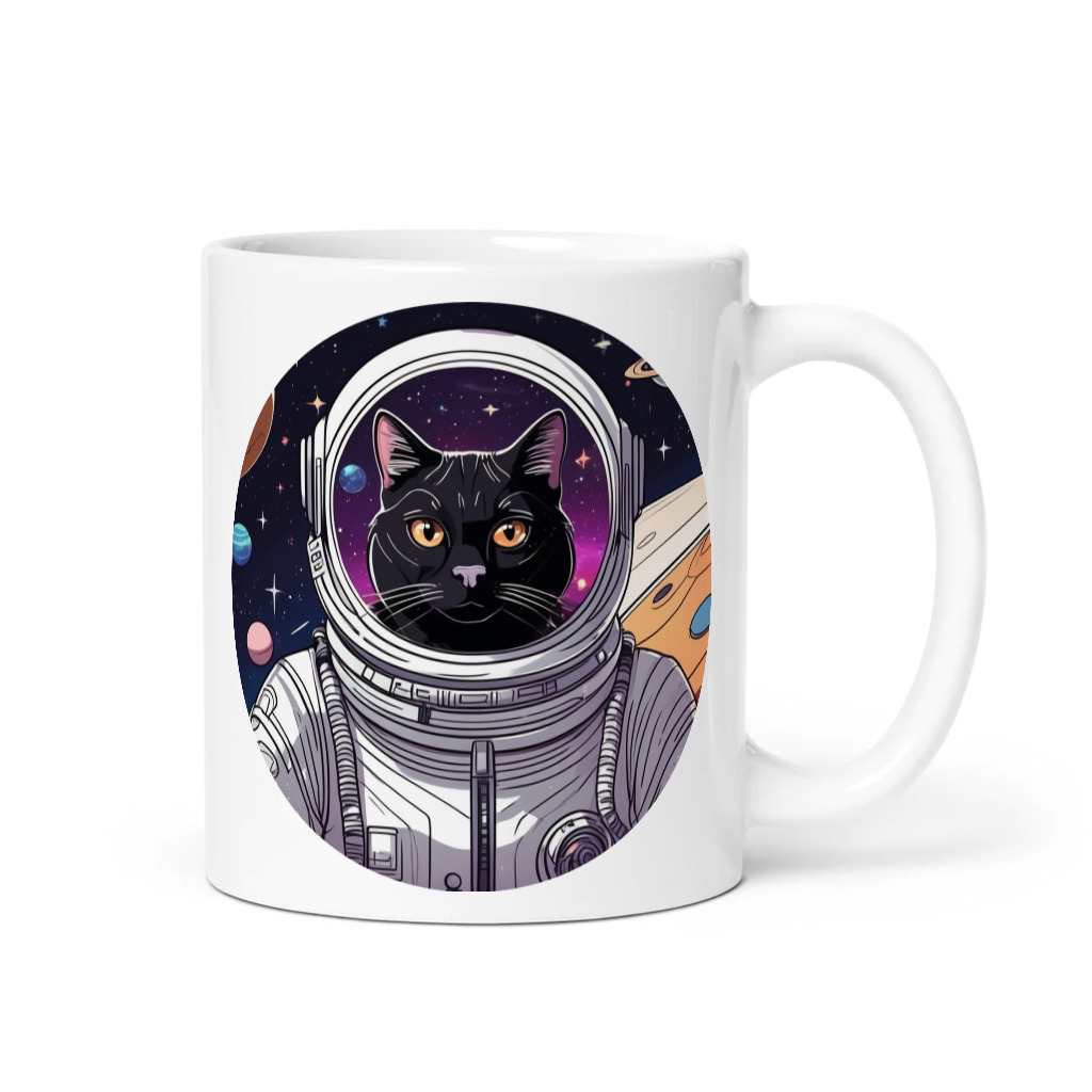 PugMug Custom Black Exotic Cat Mug