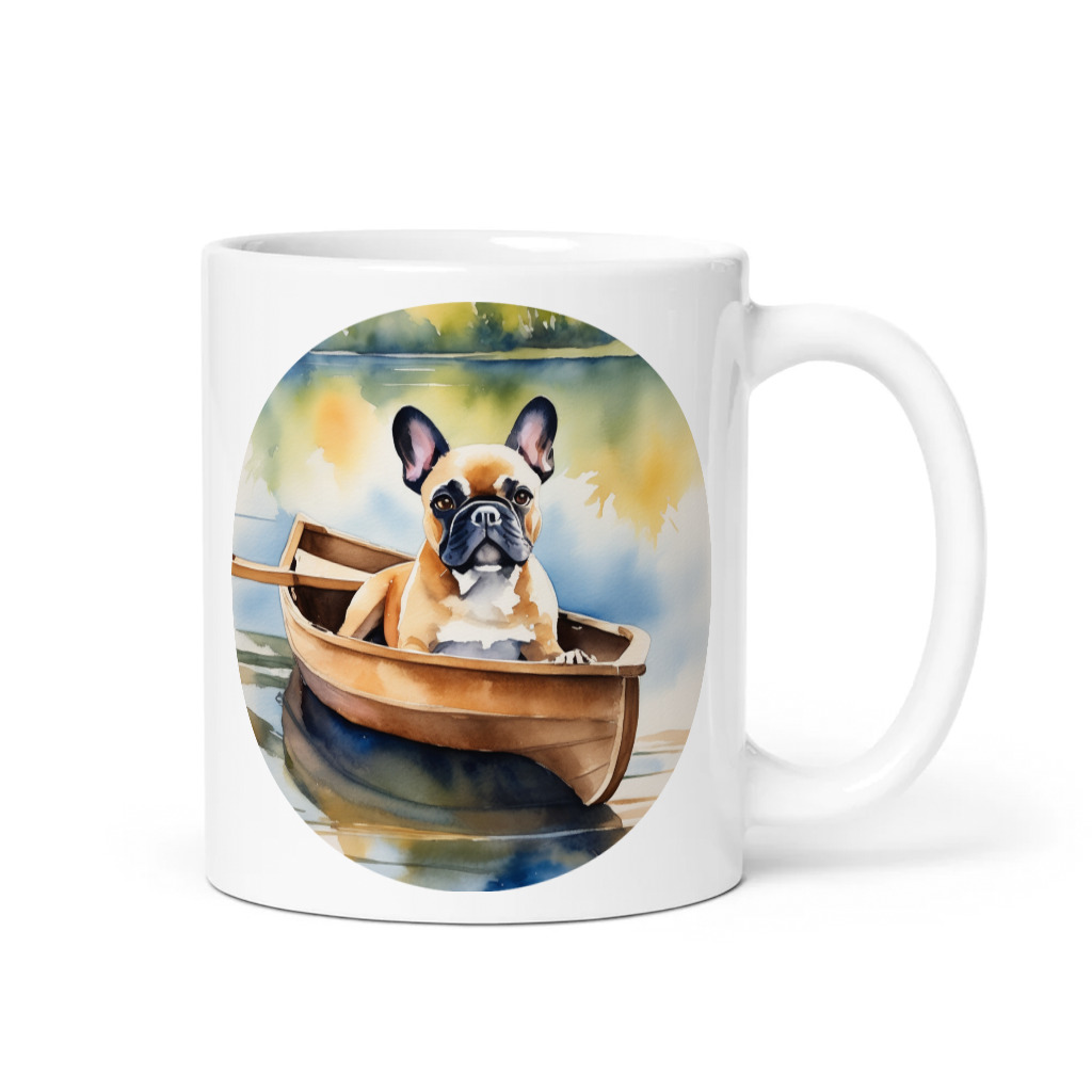 PugMug Custom Tan French Bulldog Mug