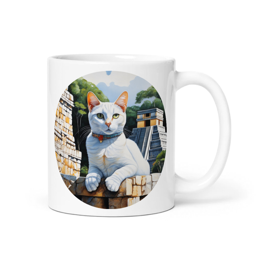 PugMug Custom White Companion Cat Mug